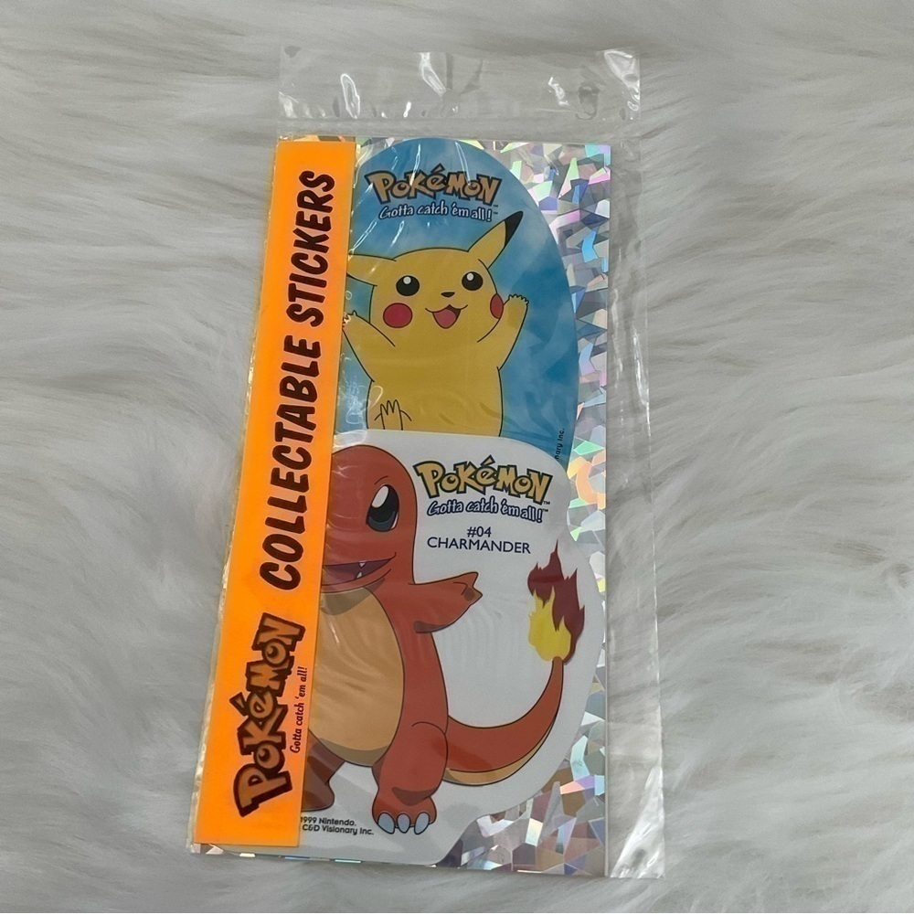 Pokémon Collectible Stickers  NWT